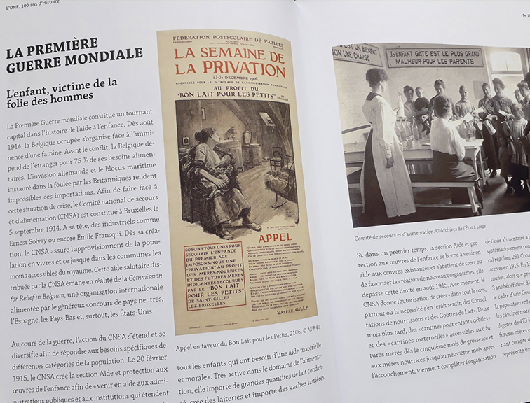 ONE, 100 ans d'histoire ONE, 100 ans d'histoire