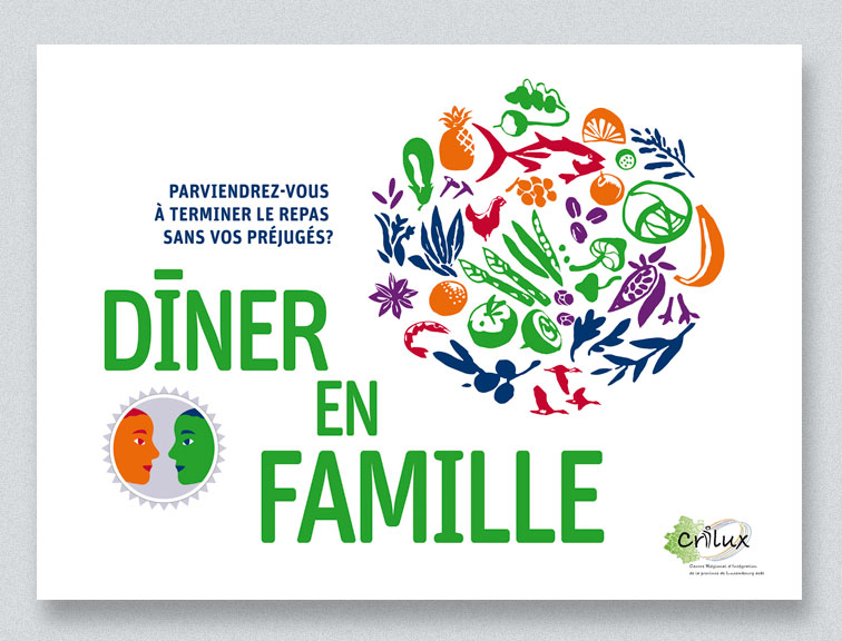 Dîner en Famille -Jeu de plateau CRILUX Dîner en Famille -Jeu de plateau CRILUX